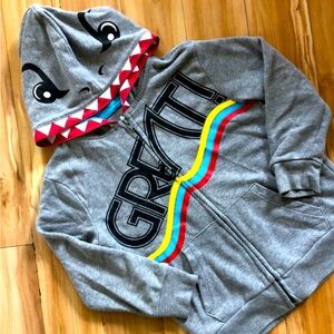 🦈Shark zipper hoodie
